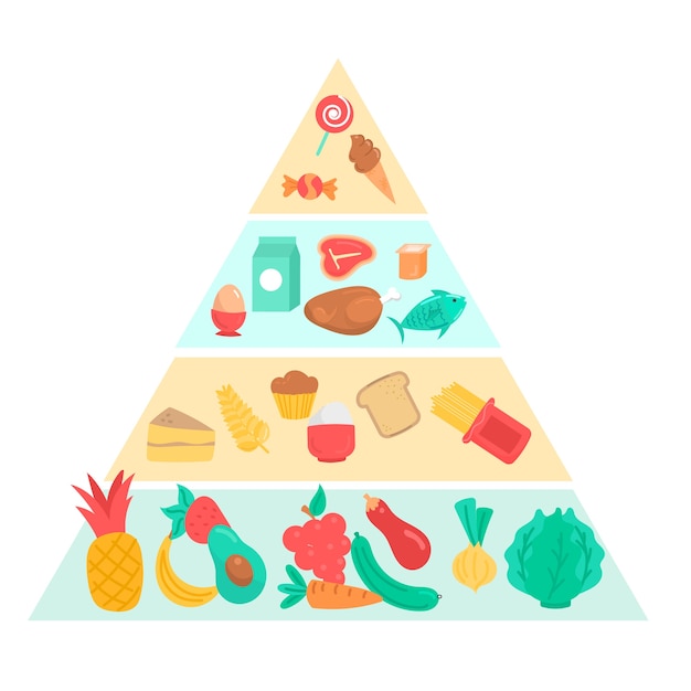 Piramide Alimenticia Nutricional Vector Free Vector Freepik Fre Images 99120 Hot Sex Picture 1386