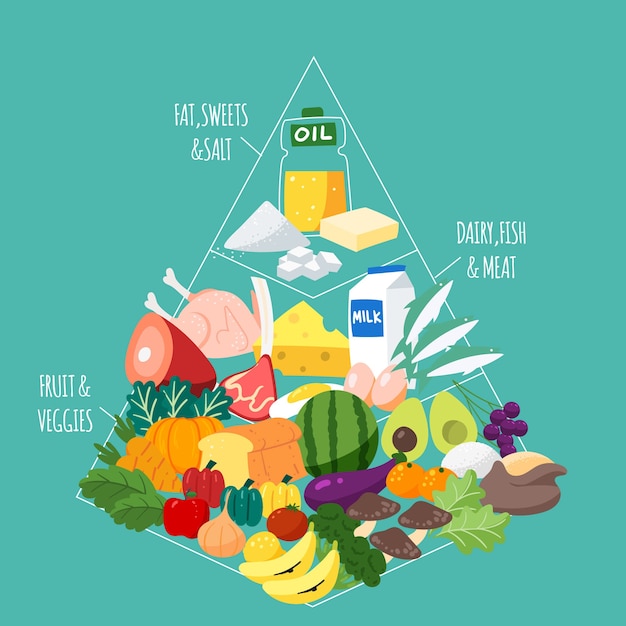 Piramide Alimenticia Nutricional Vector Free Vector Freepik Fre Images The Best Porn Website