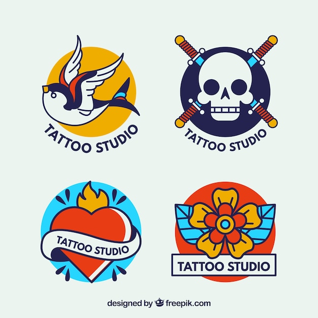 Sintético 94+ Foto Diseños Logos Para Estudio De Tatuajes Lleno