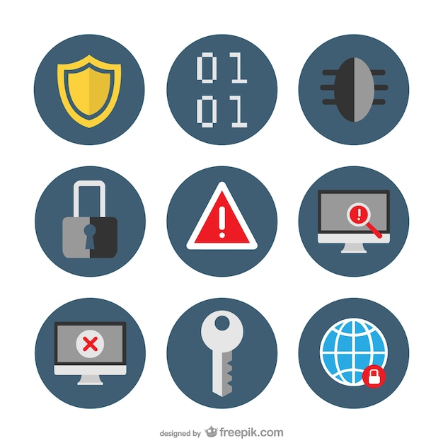 Pack de iconos de seguridad | Descargar Vectores gratis