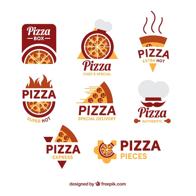 Imagenes De Logo Pizza Vectores Fotos De Stock Y Psd Gratuitos