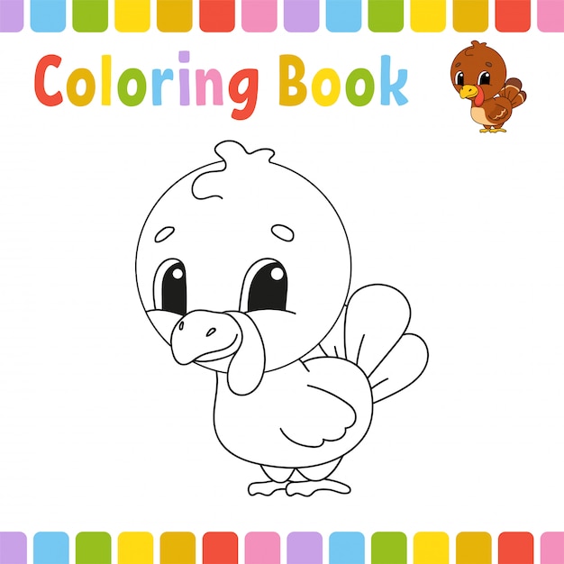 Paginas De Libros Para Colorear Para Ninos Ilustracion De Dibujos
