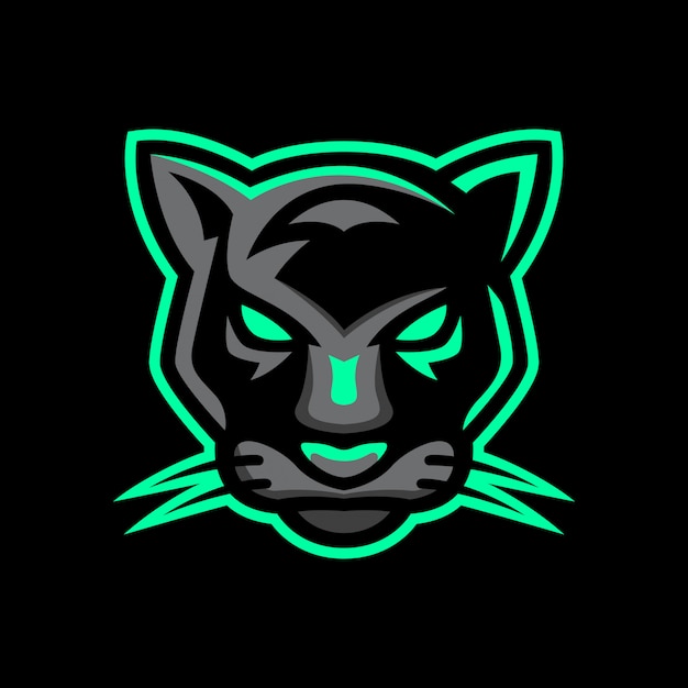 Panther Sport Logo Vector Premium