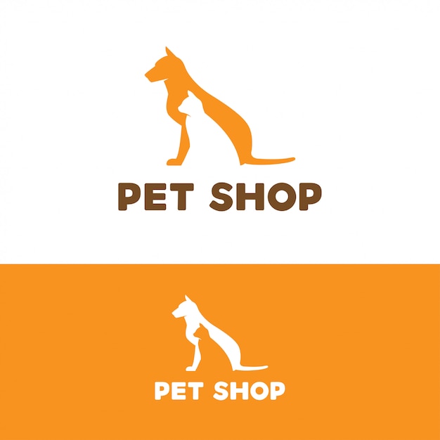 Pet shop logo | Vector Premium