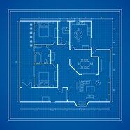 Plano De Una Casa Vector Gratis