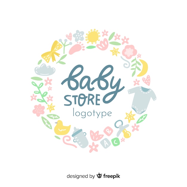 Arriba 31+ Imagen logotipos logos para tienda de bebes Lleno