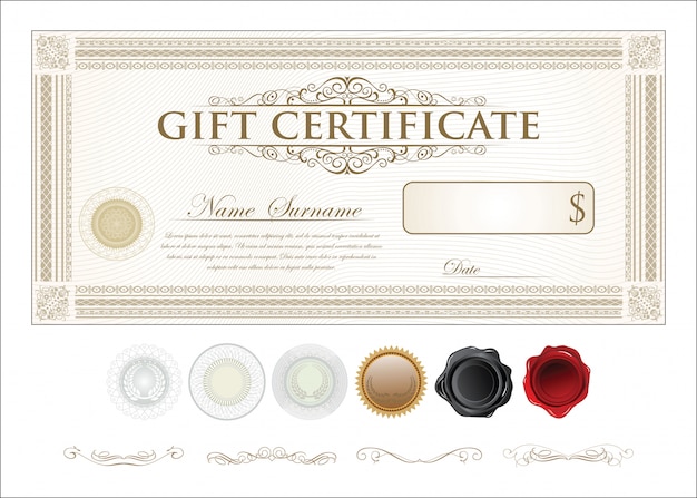 Certificados De Regalo Para Imprimir 8650