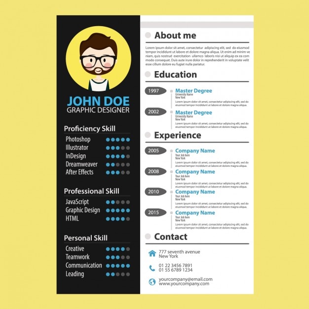 plantilla curriculum vitae psd gratis plantilla curriculum vitae psd gratis