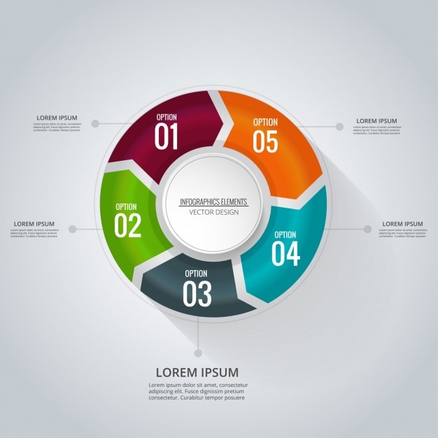 Plantilla De Infografia Circular En Esti Free Vector Freepik Images The Best Porn Website 7437