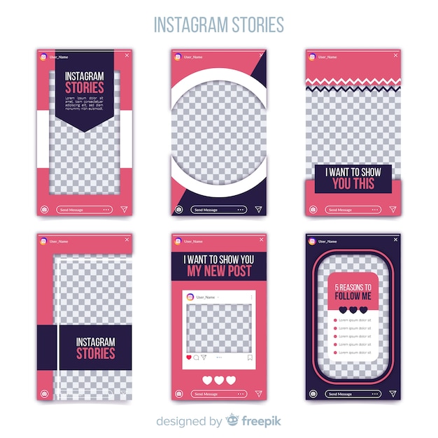 Plantilla De Stories De Instagram Vector Gratis