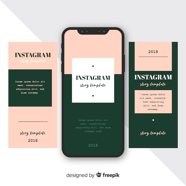 Plantilla De Stories De Instagram Vector Gratis