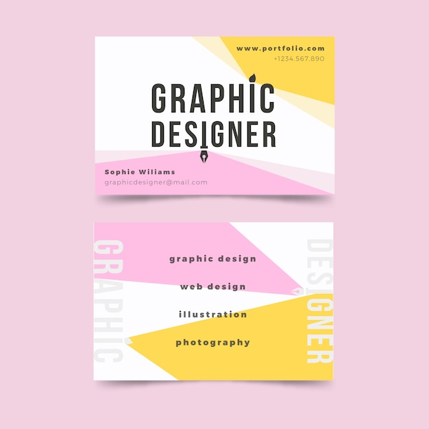 Lista 99+ Foto tarjeta de presentacion de diseñador grafico Cena hermosa