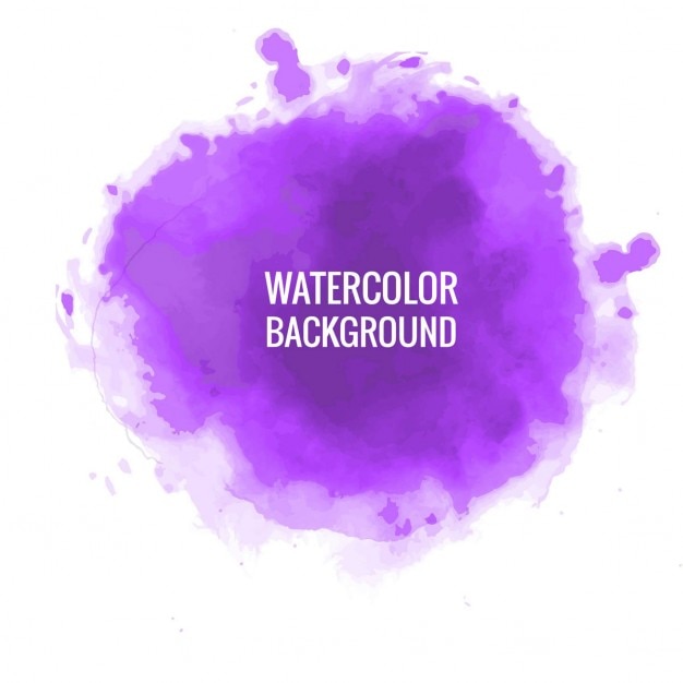 Purple background with watercolor | Vector Gratis