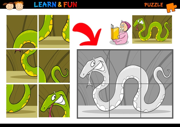 puzzle serpiente