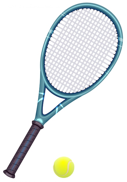 Raqueta De Tenis Y Pelota Vector Premium 4528