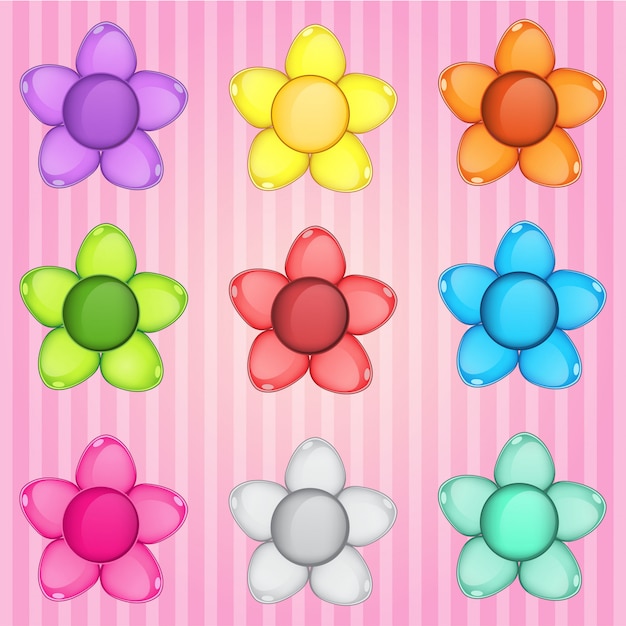 rompecabezas de flores