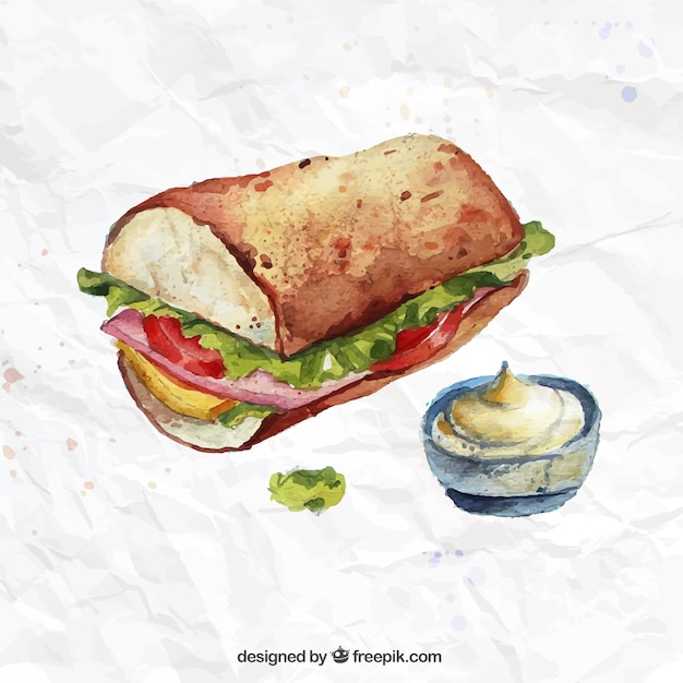 Resultado de imagen para sandwich qbano para colorear