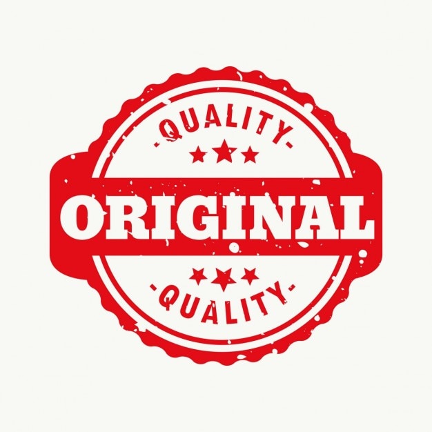 Sello de calidad original | Vector Gratis