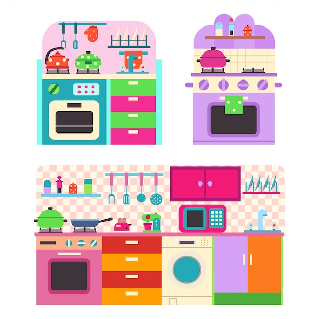 set de cocinas para niñas