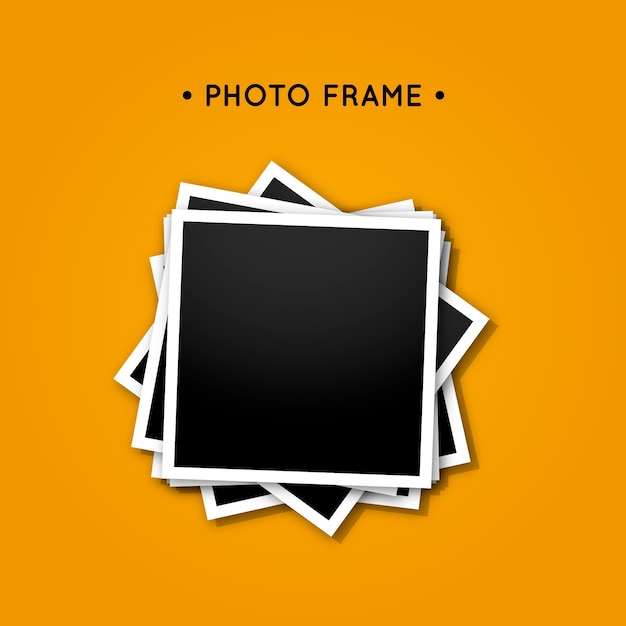 Set de fotografías instantáneas | Vector Gratis