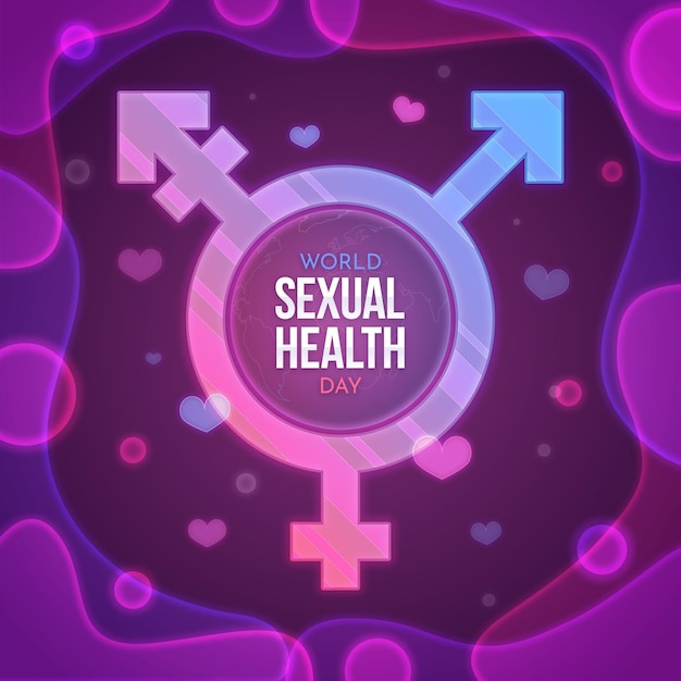 Símbolo Transgénero Del Día Mundial De La Salud Sexual Vector Gratis