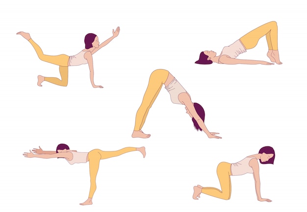 Suelo pélvico posturas de yoga