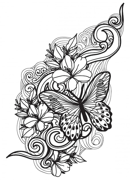 Featured image of post Tatuajes De Mariposas Con Flores