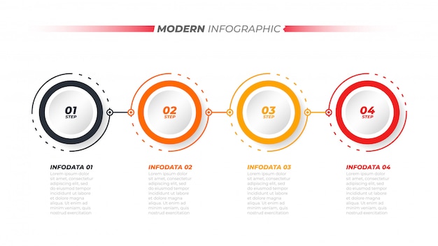 Vector De Diseño Infográfico De Línea De Tiempo Vector Premium 