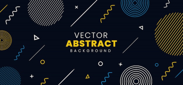 Vector de fondo abstracto Vector Premium