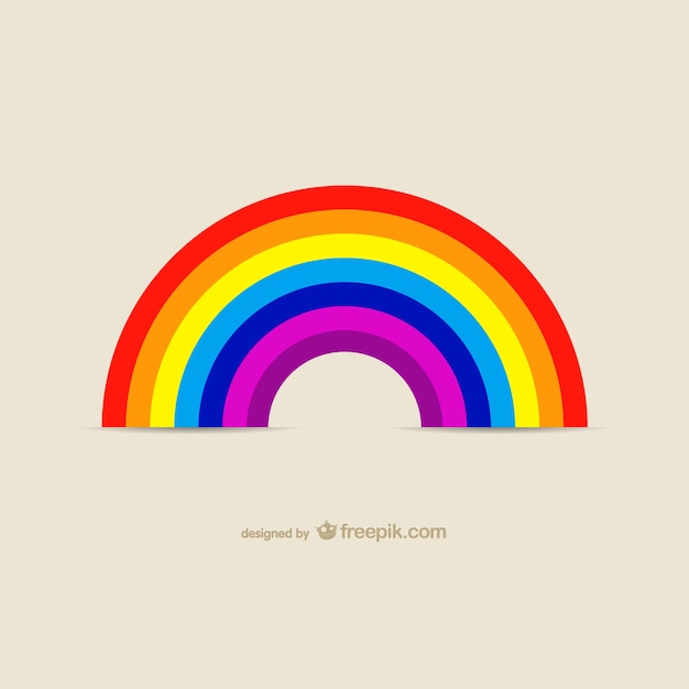 Vector fondo de arcoíris | Descargar Vectores gratis