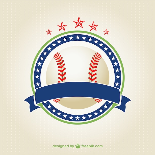 Vector ilustración de pelota de béisbol | Descargar Vectores gratis