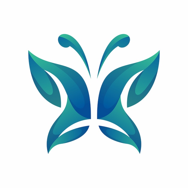 Vector logo mariposa | Vector Premium