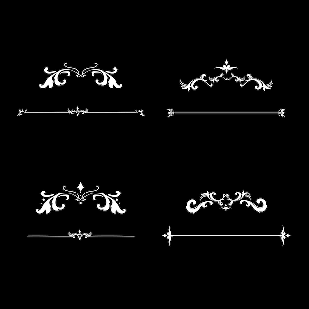 Vector de marco de ornamento de florecer vintage vector gratuito