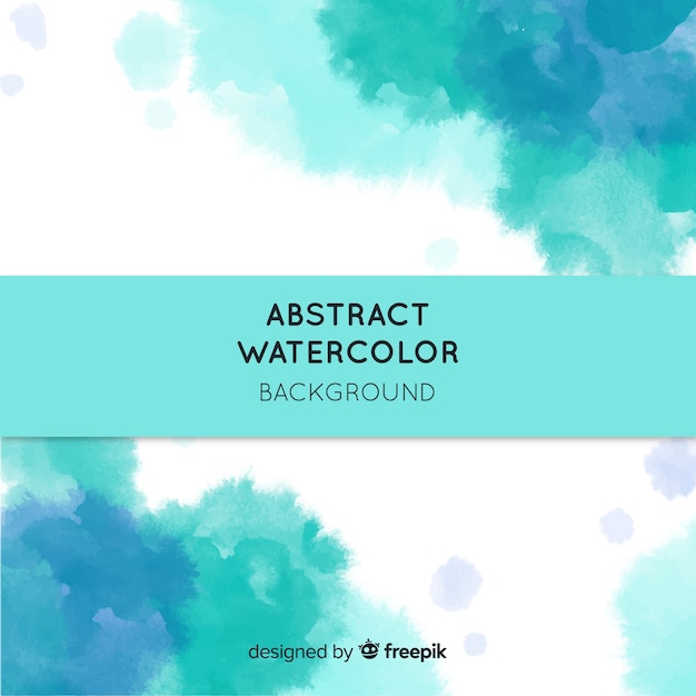 Abstraktes aquarell befleckt hintergrund Kostenlosen Vektoren