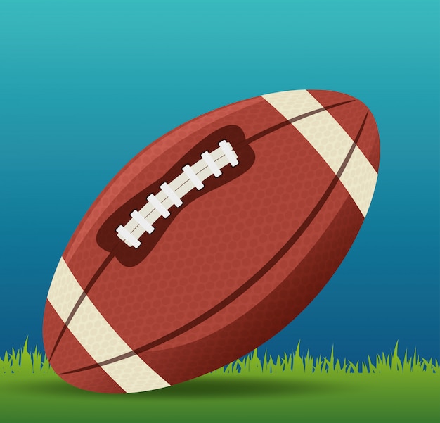 American football sport Kostenlosen Vektoren