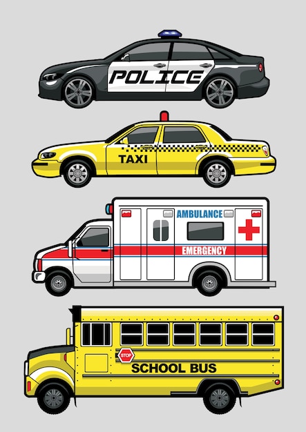 Download Ambulance Series Kostenlose Vektoren, Fotos und PSD-Dateien