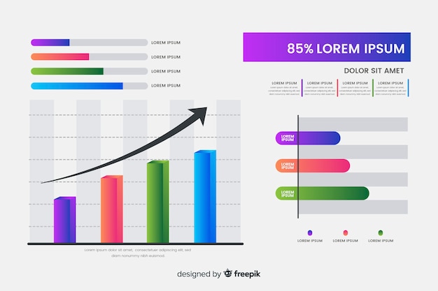 Balkendiagramm Kostenlose Vektor