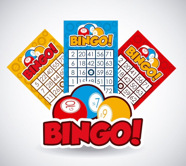 bingo-design-premium-vektor