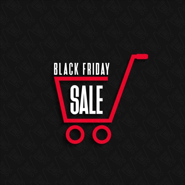 Black friday symbol auf geometrischen hintergrund Kostenlosen Vektoren
