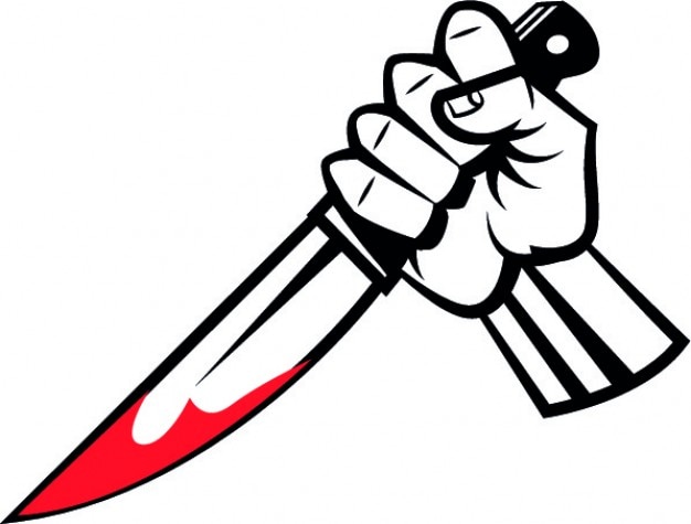 free clipart bloody knife - photo #32