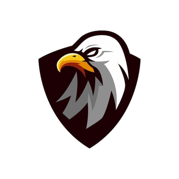 Eagle Logo Design Premium Vektor