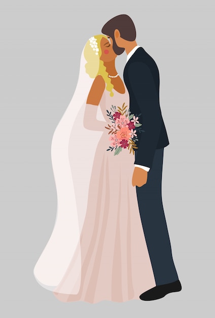 Bilder Hochzeit Karikatur Gratis Vektoren Fotos Und Psds