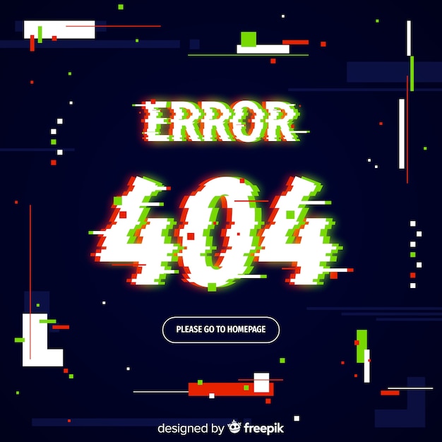 Fehler hintergrund 404-fehler Kostenlosen Vektoren