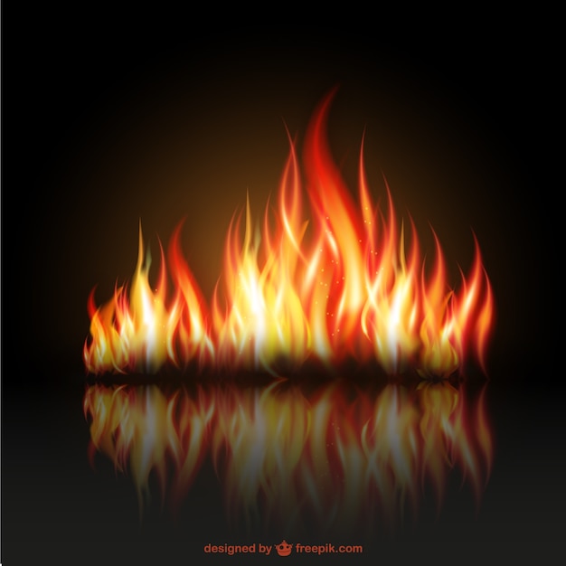 Feuer Flammen Abbildung Kostenlose Vektor