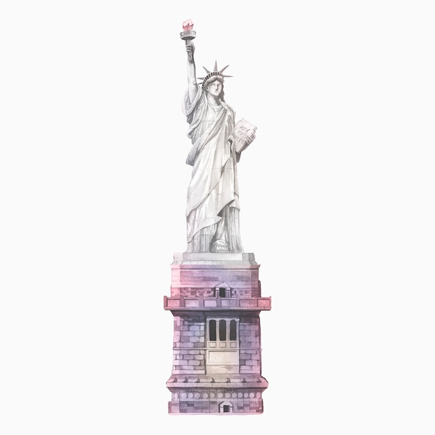 Freiheitsstatue Kostenlosen Vektoren