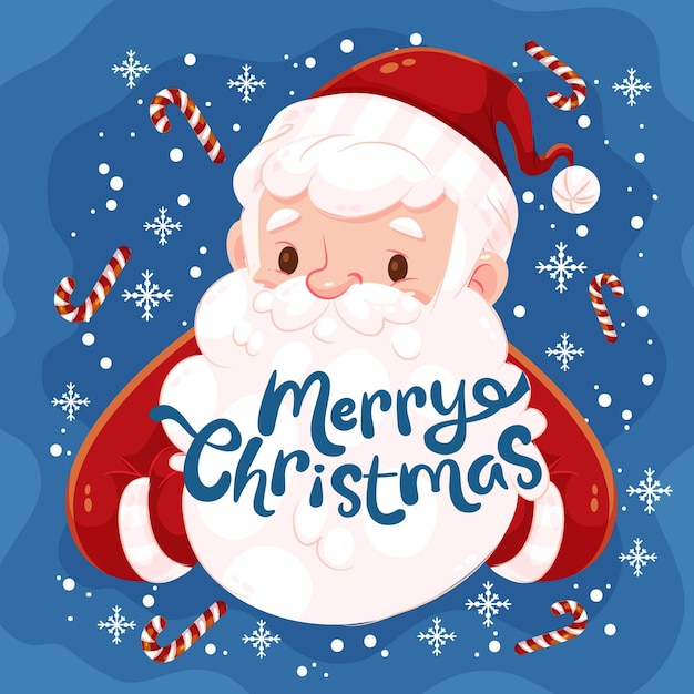 Frohe Weihnachten Schriftzug Kostenlose Vektor
