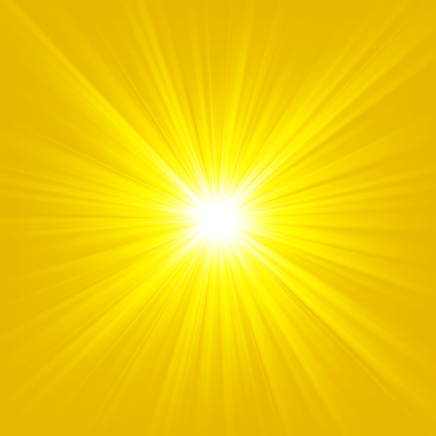 Goldlicht Das Auf Heller Hintergrund Vektorillustration Scheint Premium Vektor