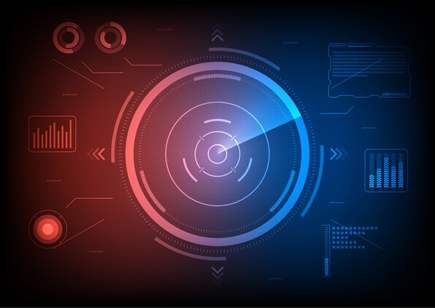 Hud hintergrund Premium Vektoren