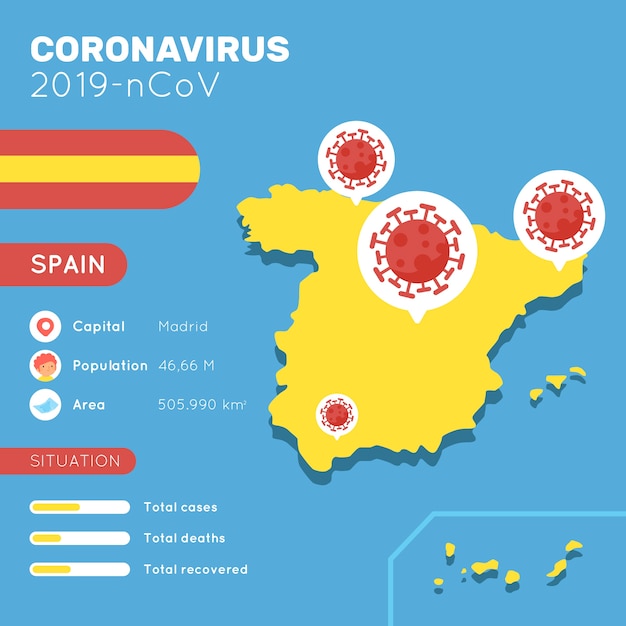 Corona Virus Landkarte