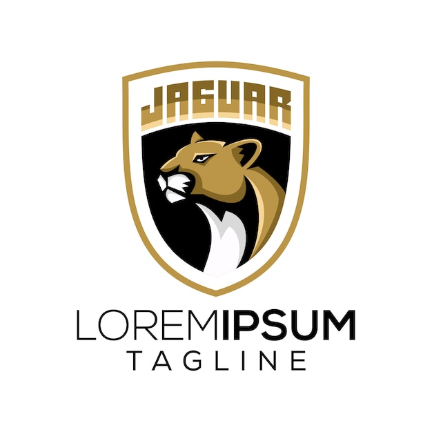 Jaguar-logo Premium Vektoren